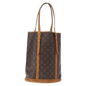 LOUIS VUITTON Monogram Bucket GM Shoulder Bag M42236 LV Auth 154494